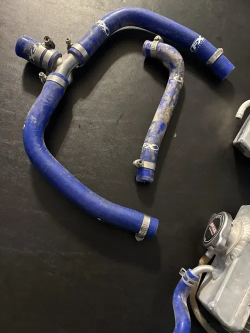 2011-2016 Kawasaki KX250F FPS RACING SUPERTRAPP Aluminum Radiator Pair FX Hoses