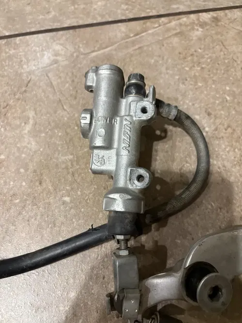2012 05-17 CRF250R CR250 CR125 Rear Brake Assembly Master Cylinder Caliper