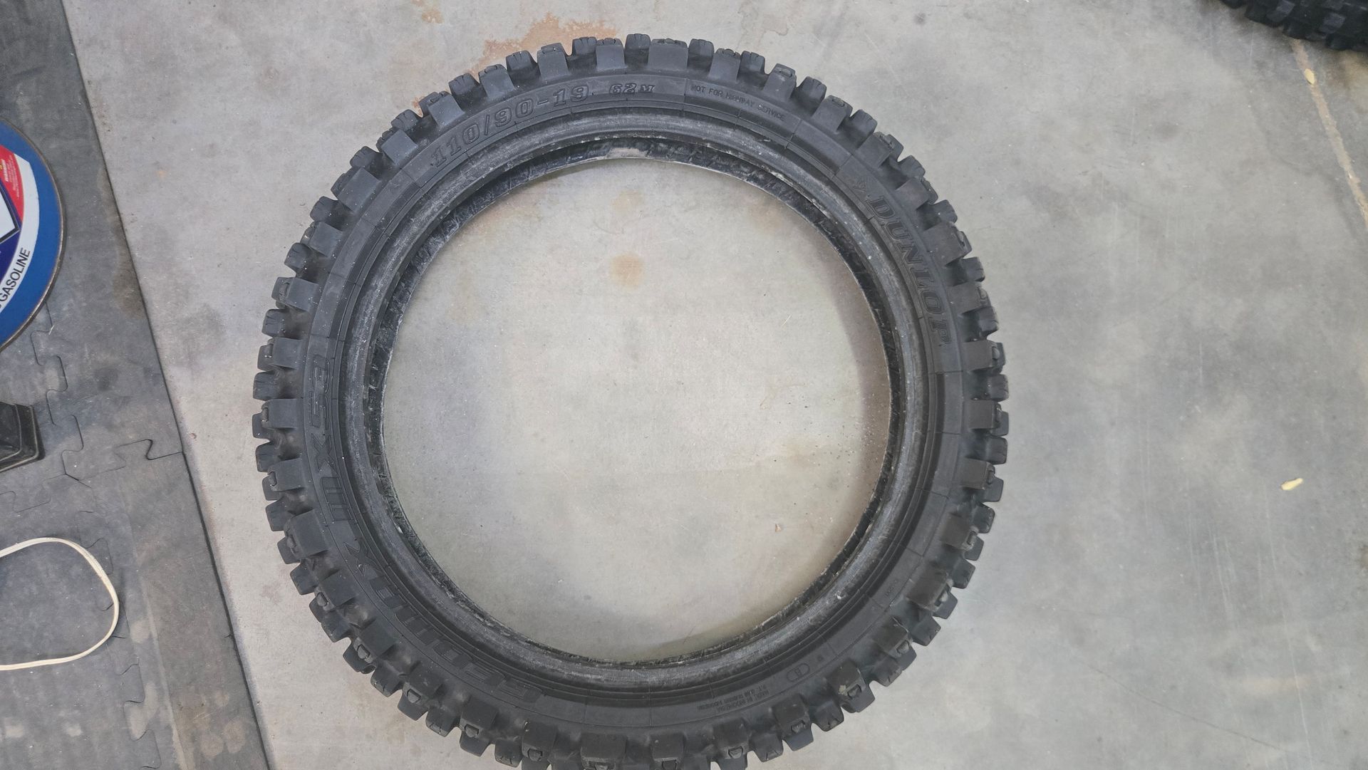 Mx53 Used Tire 110 90 19