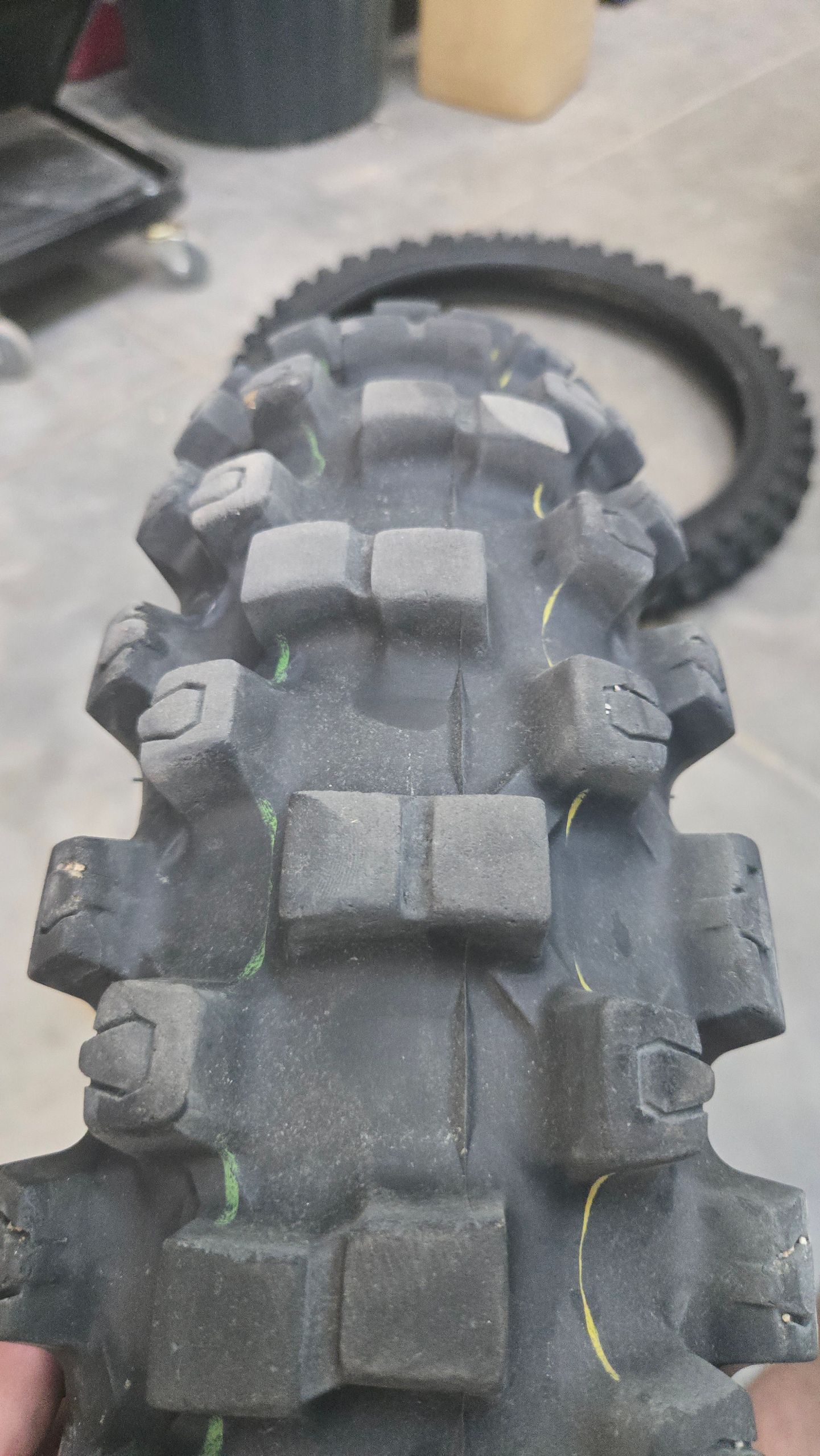 Mx53 Used Tire 110 90 19