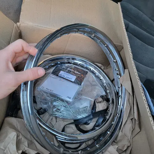 2023 Ttr 110 Stock Rims With Spokes And Nipples 