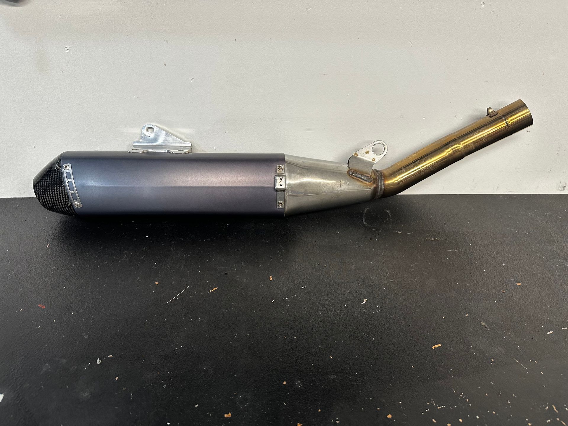 FMF 4.1 RCT Stainless Slip on Carbon End 044443 