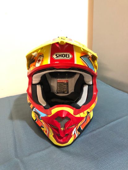 SHOEI Red Ant Helmet | Marc Márquez Helmet | Teeny Helmets