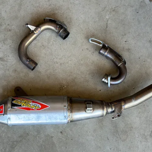 Yamaha Yz250f Pro Circuit PC Complete Full Exhaust System 2014 2015 2016 2017 2018 2019 Yz250fx Wr250f Yz Wr Fx 250 F End Cap Tip Muffler Exhaust