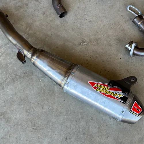 Yamaha Yz250f Pro Circuit PC Complete Full Exhaust System 2014
