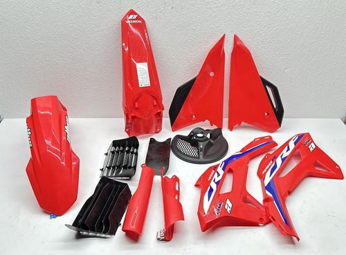 New 2024 Honda CRF450R Plastics Kit Shroud Fender Panel Guard Protector CRF 450R