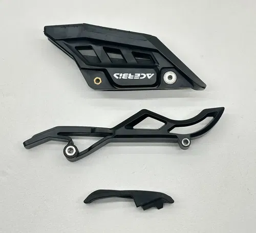 2023 KTM 350SXF Acerbis Chain Guide Guard Slider Guides Slide Black Rubber Black
