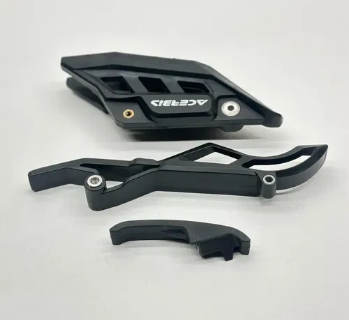 2023 KTM 350SXF Acerbis Chain Guide Guard Slider Guides Slide Black Rubber Black