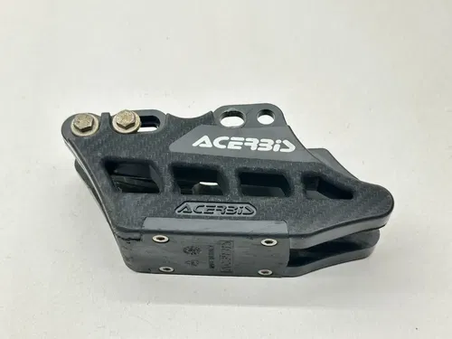 2022 Kawasaki KX250F Acerbis Chain Guide Guard Slider Guides Black Rubber KX