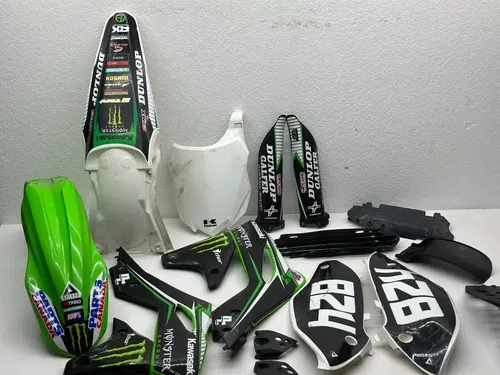2014 Kawasaki KX250F Plastics Kit Shroud Fender Panel Guard Protector Dirt Bike