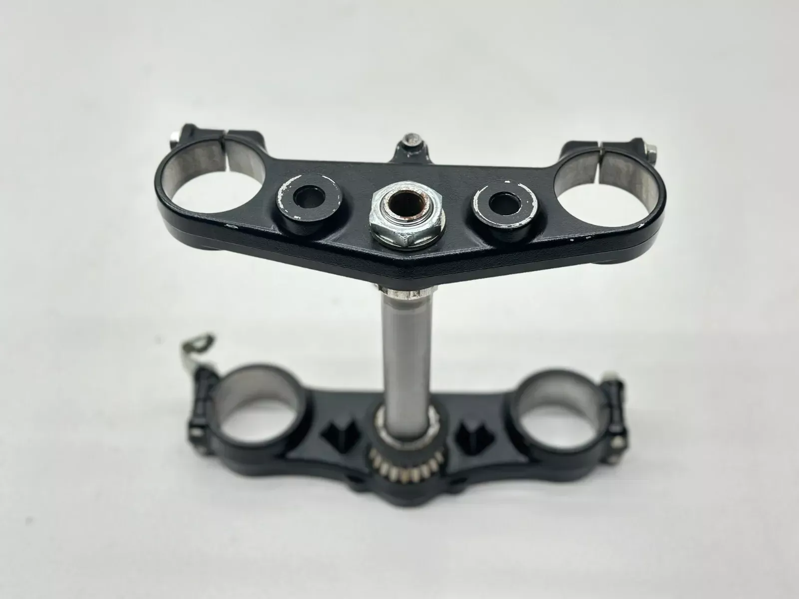 三面のプルパ 2014-2024 Kawasaki KX100 Triple Clamps Tree Steering Steam