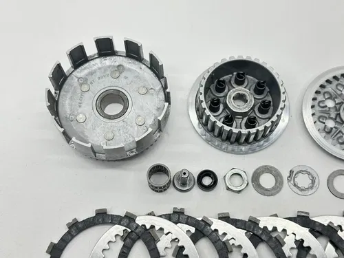 1980 Suzuki RM125 Clutch Assembly Basket Hub Plates Kit Spring Bolts Dirt Bike