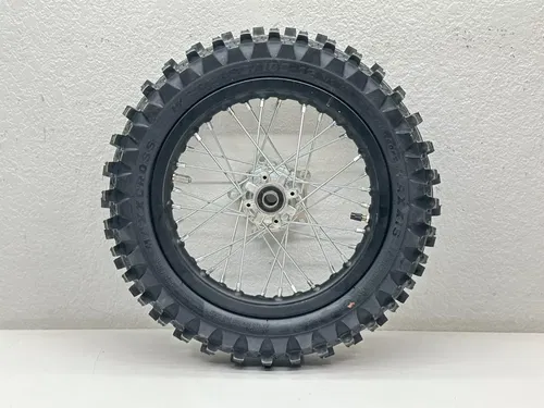 New 2024 KTM 65SX Rear Wheel Assembly 12 Inch Tire Hub Rim 46310001444 65 SX
