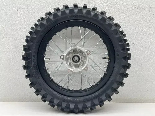 New 2024 KTM 65SX Rear Wheel Assembly 12 Inch Tire Hub Rim 46310001444 65 SX