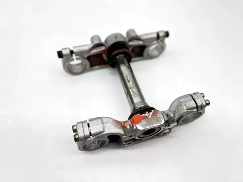 2002 KTM 50SX Triple Clamps Tree Bar Mounts Steering Steam OEM 50 SX