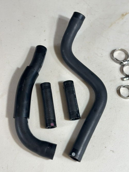 NEW 2023 Yamaha Yz125 Radiator Hoses Hose Clamp Clamps Black Oem Stock Yz125X YZ