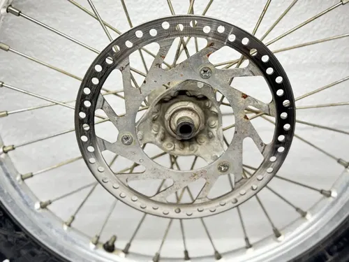 2016 Suzuki RM85 Wheel Set Front Rear 17/14 Rim Tire Sprocket Hub 54111-02B42 RM