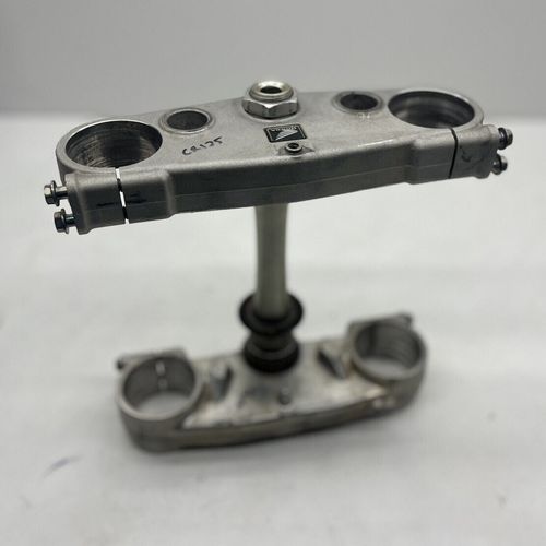 2006 Honda CR125R OEM Triple Clamps Genuine Silver Bearings Stock CR 125 CR250R