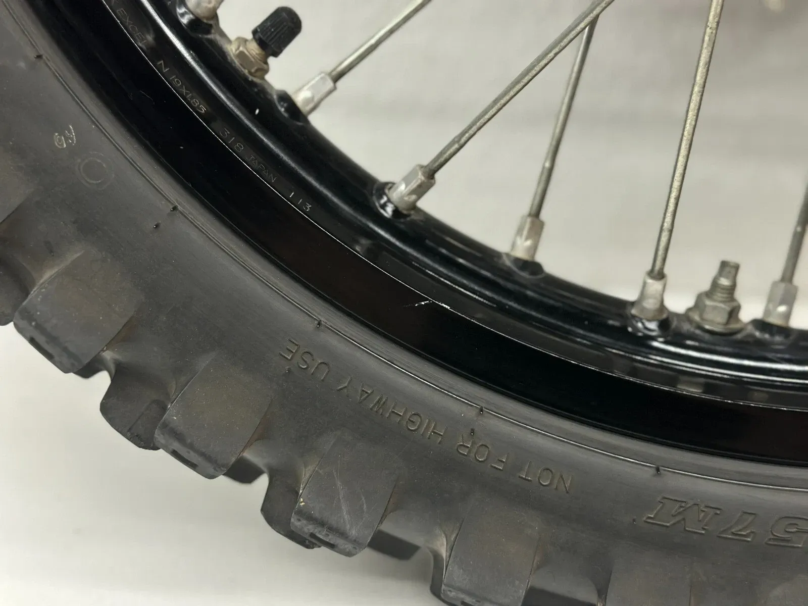 2014 Kawasaki KX250F Excel Wheel Set Front Rear 21/19 Inch Rim Sprocket Hub KX