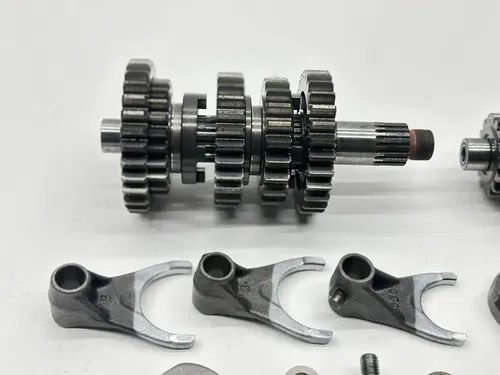 2017 Kawasaki KX250F Transmission Tranny Engine Gears Shaft Forks Spindle KX