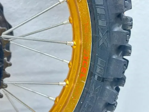 2015 Suzuki RMZ250 Excel Wheel Set 21/19 Inch Front Rear Rim Hub Rim Dirt Bike