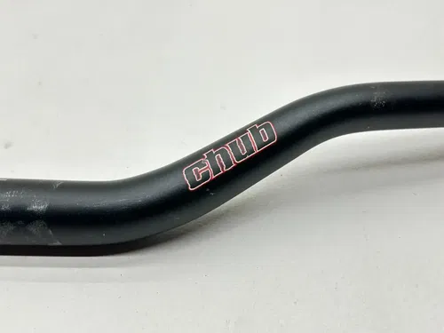 Tusk Chub 1-1/8" Handlebars Black Dirt Bike MX Motocross Enduro Off-Road ATV CRF