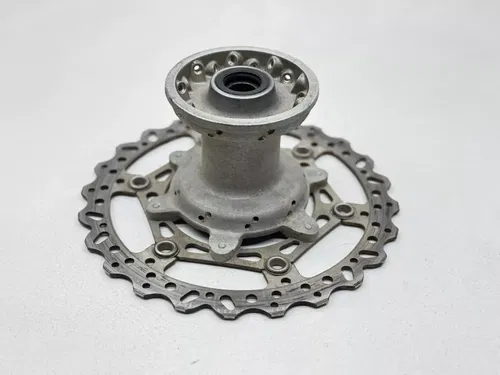 2012 Yamaha YZ450F Front Brake Rotor Hub Assembly Silver OEM Dirtbike YZ 450 250