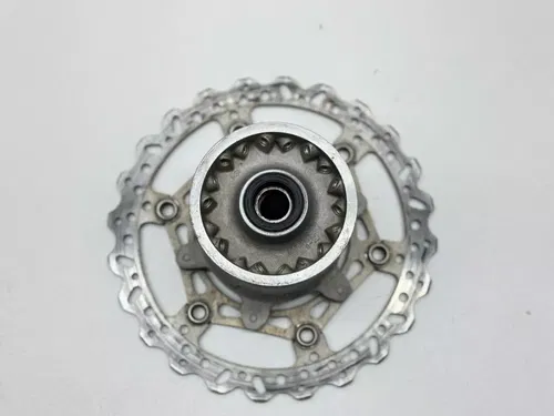 2012 Yamaha YZ450F Front Brake Rotor Hub Assembly Silver OEM Dirtbike YZ 450 250
