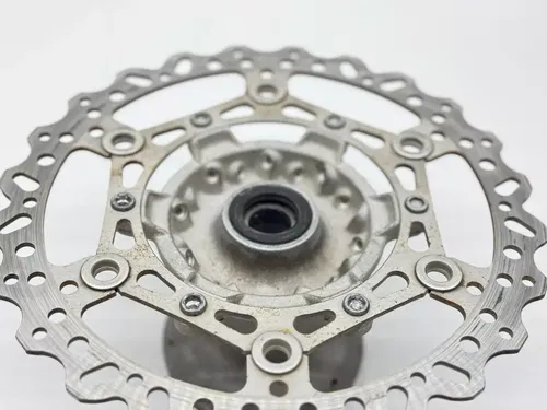 2012 Yamaha YZ450F Front Brake Rotor Hub Assembly Silver OEM Dirtbike YZ 450 250