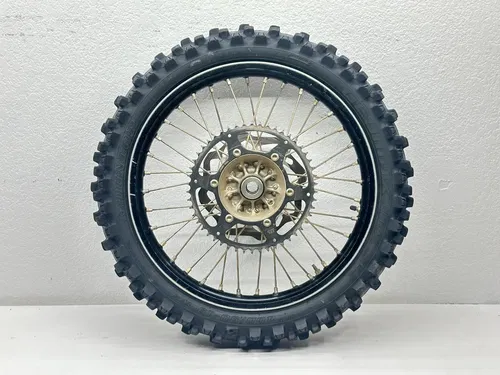 2022 Kawasaki KX250F Dunlop Wheel Set Front Rear 21/19 Inch Rim Sprocket Hub KX
