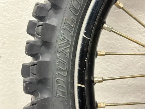 2022 Kawasaki KX250F Dunlop Wheel Set Front Rear 21/19 Inch Rim Sprocket Hub KX
