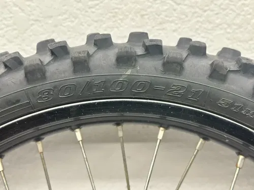 2022 Kawasaki KX250F Dunlop Wheel Set Front Rear 21/19 Inch Rim Sprocket Hub KX