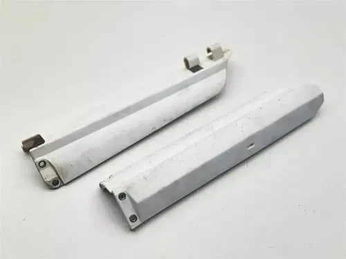 2003 Yamaha YZ250F Fork Guards Set Protectors Plastic Cover OEM 5TA-2314H-00-00