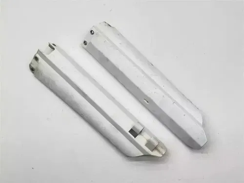 2003 Yamaha YZ250F Fork Guards Set Protectors Plastic Cover OEM 5TA-2314H-00-00