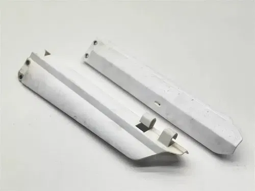 2003 Yamaha YZ250F Fork Guards Set Protectors Plastic Cover OEM 5TA-2314H-00-00