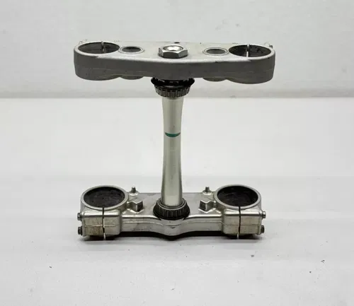 2009 Honda CRF250R HRC Triple Clamps 47mm Tree Bar Mounts Steering Steam CRF