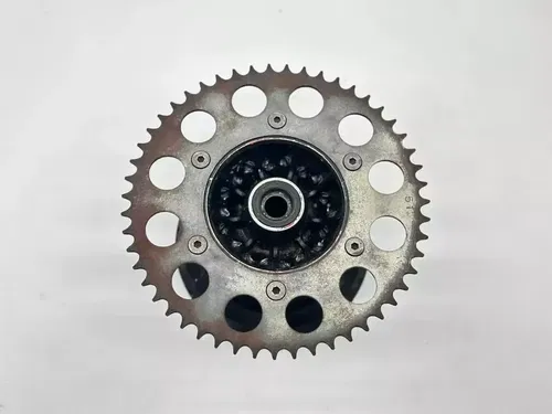 1986 Honda CR500 Rear Wheel Sprocket Hub Assembly Rotor Tire Silver OEM CR 500