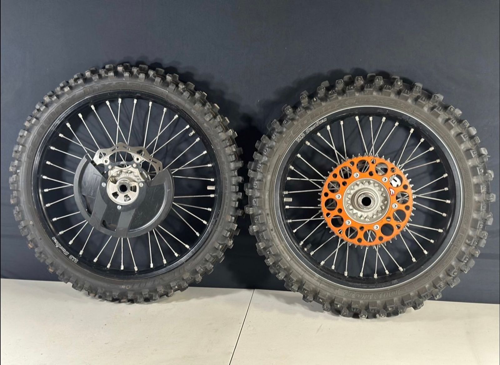 Ktm 21 19 Excel Wheels front rear Wheel set Husqvarna Black Ktm 21 19 Excel Wheels front rear Wheel set Husqvarna Black