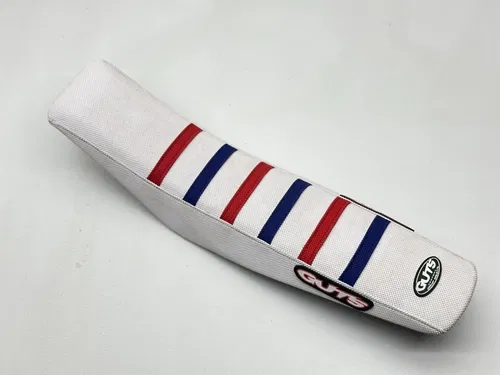 2025 GasGas MC450F GUTS Seat Saddle Assembly Cover White Blue Red Dirt Bike