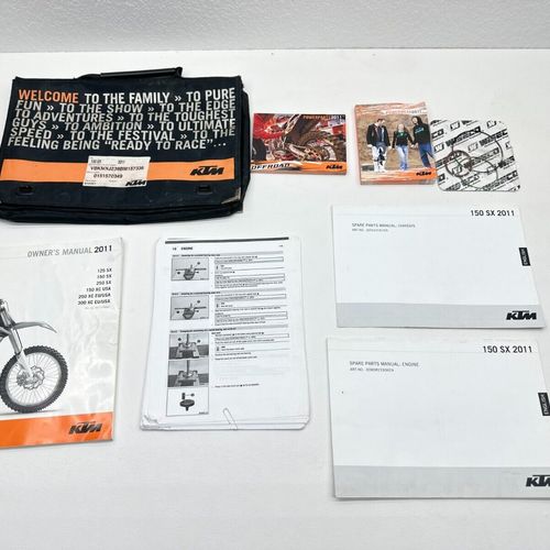 2011 KTM 150SX Owner's Service Manual Book Instructions Guide 150 SX Husqvarna