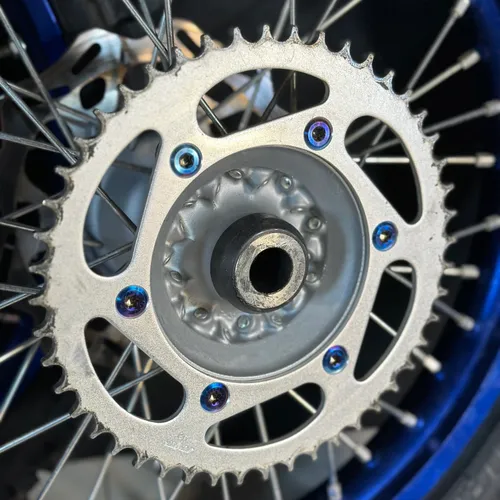 Yamaha Blue Wheel Wheels Set Front Rear 21 19 Inch Back Tire