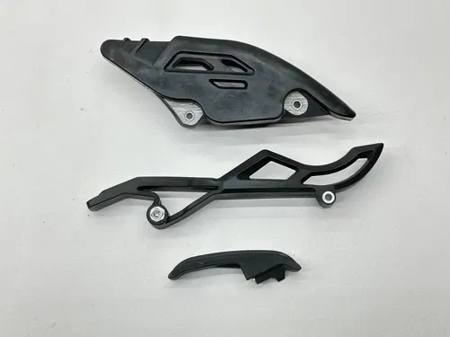 New 2024 Husqvarna FC450 Chain Guide Guard Slider Guides Black Rubber Dirt Bike
