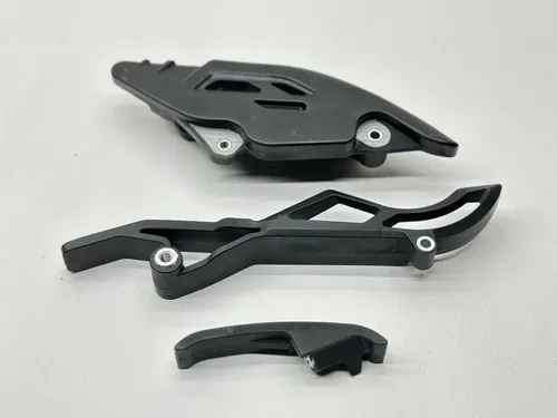 New 2024 Husqvarna FC450 Chain Guide Guard Slider Guides Black Rubber Dirt Bike