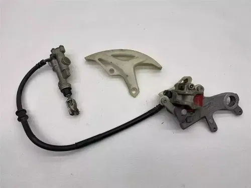 2011 Honda CRF450R Nissin Rear Brake Assy Caliper Master Cylinder 43150-KRN-711