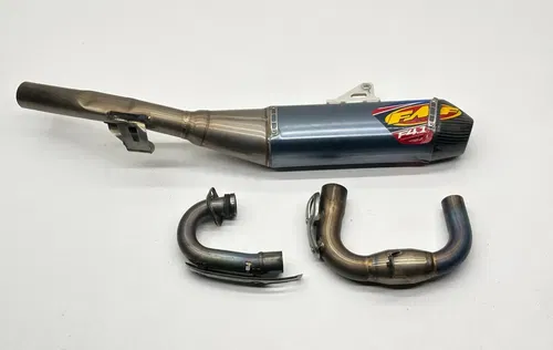 2015 Yamaha YZ250FX FMF 4.1 Exhaust System Muffler Silencer Header Heat Pipe YZ