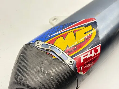 2015 Yamaha YZ250FX FMF 4.1 Exhaust System Muffler Silencer Header Heat Pipe YZ