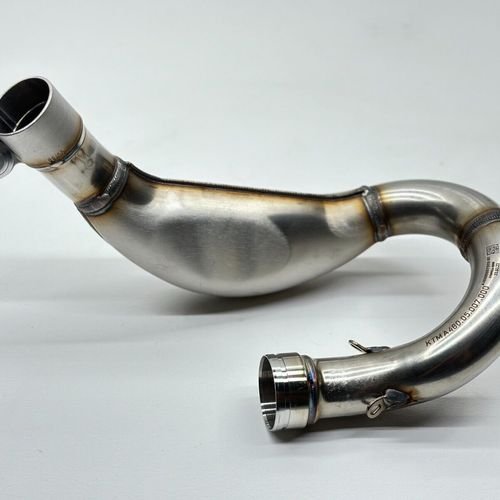 New 2024 KTM 450 SX-F Exhaust Header Head Pipe Expansion Chamber Stock 450SXF