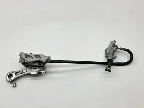 2007 Yamaha YZ450F Nissin Rear Brake Assembly Caliper Master Cyl 1C3-2580W-52-00
