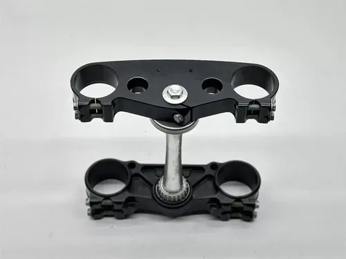 2020 Husqvarna FC350 48mm Black Billet Triple Clamps Tree Bar Mounts Steering SX