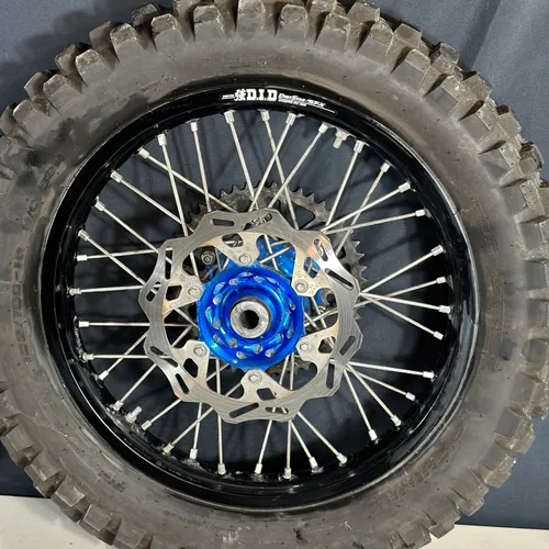 2018 Yamaha Wr450f Did 21 18 Inch Wheel Set Front Rear Wheel